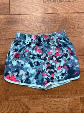 Under Armour Girls Multicolored Tie Dye Shorts - Size 6X